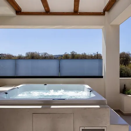 Апартаменты Isla Luxury - Private Hot Tub - 100m From Ретимно
